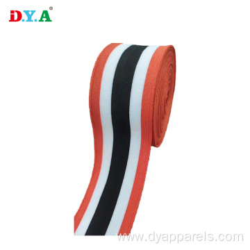 Customized knitted nylon webbing for garments